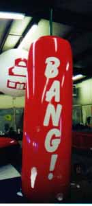 Firecracker - 12' tall helium inflatable
